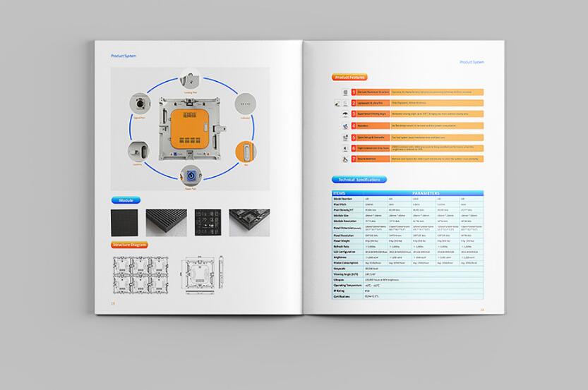 LED顯示屏行業(yè)畫冊(cè)設(shè)計(jì)案例欣賞